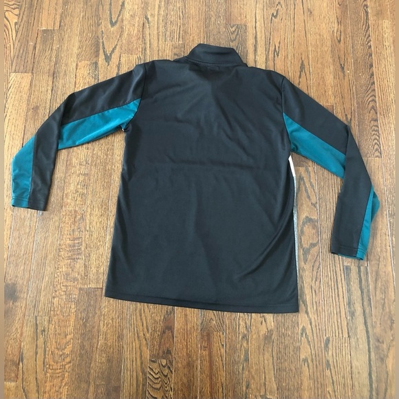 Philadelphia Eagles NFL Team Apparel Boys 18-20 Active 1/4 Zip Pullover - EUC! - Picture 9 of 10